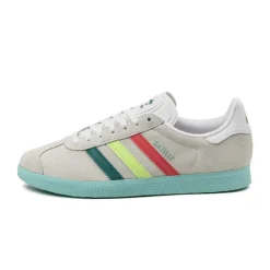 Leder Sneaker|Terrace Casual Sneaker*Adidas x MLS Gazelle *San José Earthquakes* Footwear White / Green / Bahia Glow