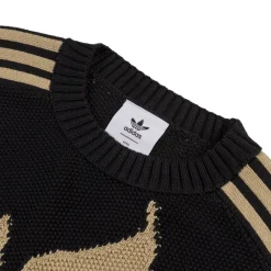 Crewnecks*Adidas x Song for the Mute Knit Crew Black