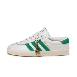 Leder Sneaker|Weiße Sneaker*Adidas x Sporty & Rich Blanc Footwear White / Off White / Court Green