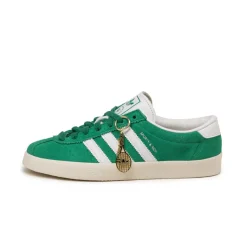 Leder Sneaker*Adidas x Sporty & Rich Blanc Court Green / Footwear White / Off White
