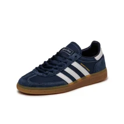 Leder Sneaker|Terrace Casual Sneaker*Adidas x Sporty & Rich Handball Spezial Night Indigo / Footwear White / Gum 3