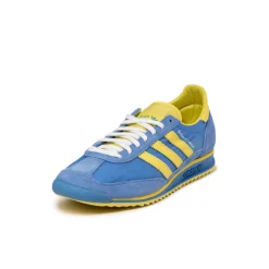 Leder Sneaker|Terrace Casual Sneaker*Adidas x Sporty & Rich SL 72 Real Blue / Light Yellow / Footwear White