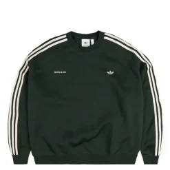 Crewnecks*Adidas x Sporty & Rich Sweatshirt W Shadow Green