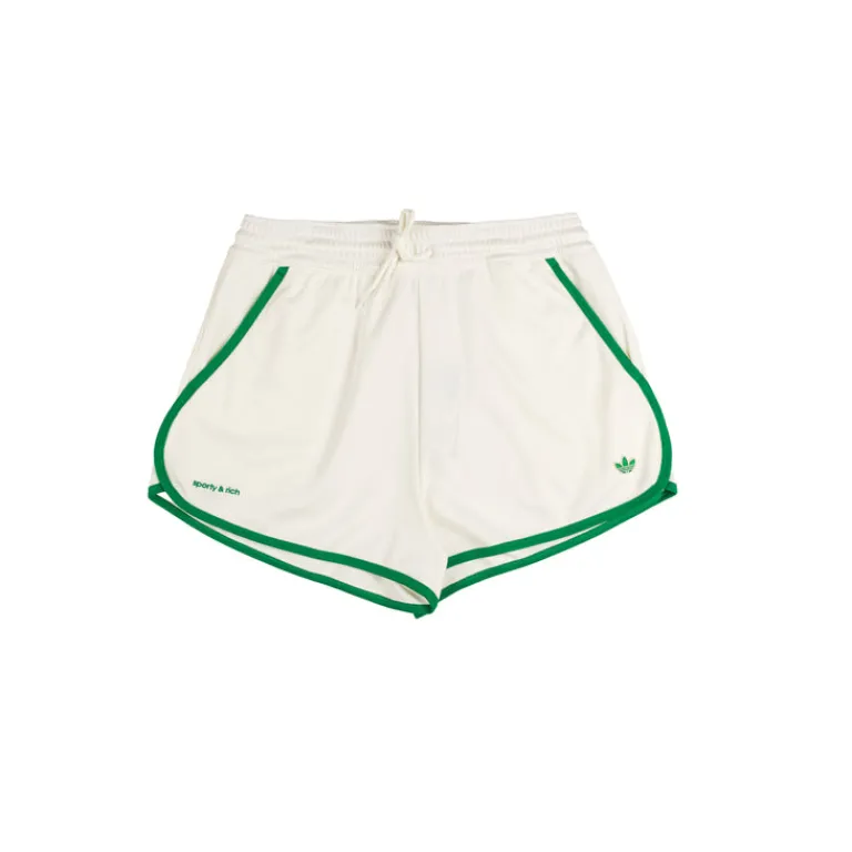 Shorts*Adidas x Sporty & Rich Wmns Shorts Off White
