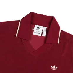 T-Shirts*Adidas x Wales Bonner Terry Polo Collegiate Burgundy