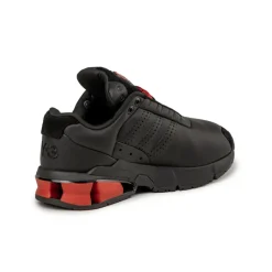 Leder Sneaker|Retro Runner*Adidas Y-3 A3 Control Black / Black / Tribe Orange