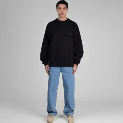 Crewnecks*Adidas Y-3 French Terry Crewneck Black