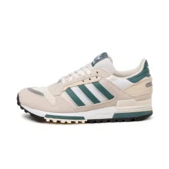 Leder Sneaker|Terrace Casual Sneaker*Adidas ZX 600 Crystal White /Preloved Teal / Clear White