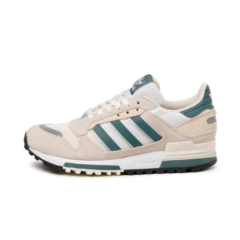 Leder Sneaker|Terrace Casual Sneaker*Adidas ZX 600 Crystal White /Preloved Teal / Clear White