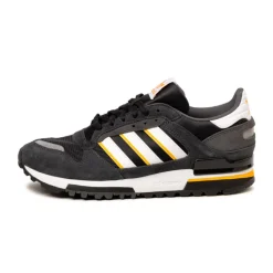 Leder Sneaker|Terrace Casual Sneaker*Adidas ZX 600 Carbon / Footwear White / Core Black
