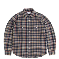 Hemden*Adsum Classic Plaid Workshirt Green Check