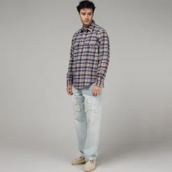 Hemden*Adsum Classic Plaid Workshirt Green Check