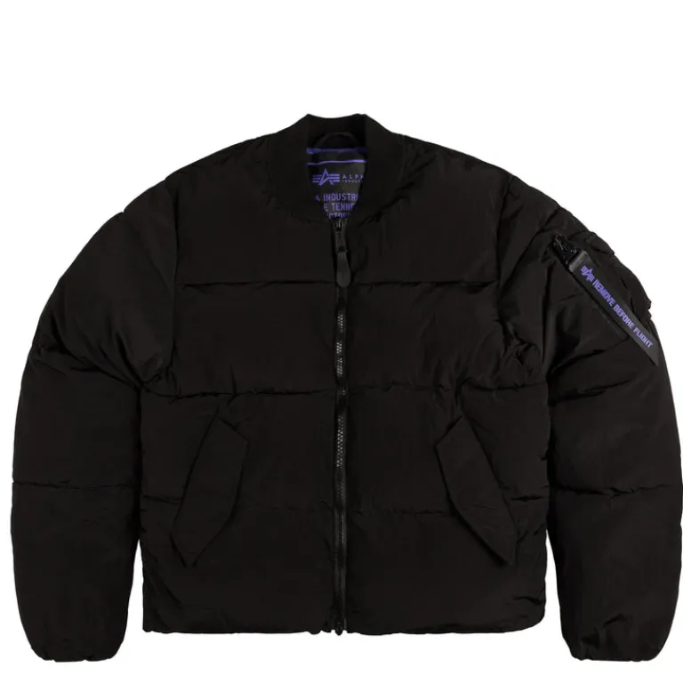Jacken*Alpha Industries MA-1 Puffer UV Black