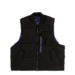 Westen*Alpha Industries MA-1 Puffer Vest UV Black