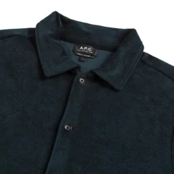 Hemden*A.P.C. Chemisette Nicolo Dark Navy