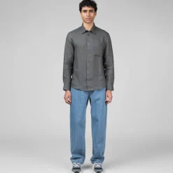 Hemden*A.P.C. Hemd Cassel Logo Pale Green