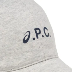 Caps & Bucket Hats*A.P.C. x Asics Casquette Heathered Light Grey