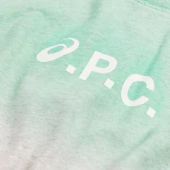 Crewnecks*A.P.C. x Asics Sweat Lake Dip Dye Multicolore