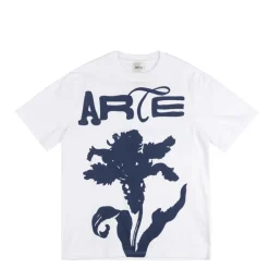 T-Shirts*Arte Antwerp Big Flower T-Shirt White