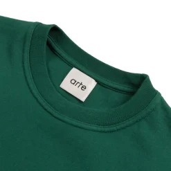 T-Shirts*Arte Antwerp Big Spiral Print T-shirt Green