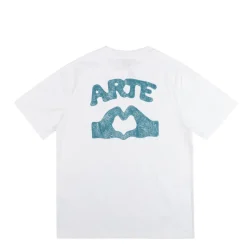 T-Shirts*Arte Antwerp Diels Stitch T-Shirt White