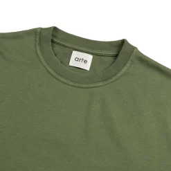 T-Shirts*Arte Antwerp Diels Stitch T-Shirt Green