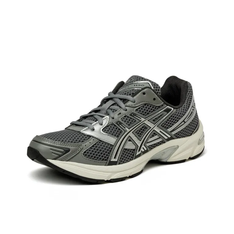 Vegane Sneaker|Retro Runner*Asics GEL-1130 Clay Grey / Pure Silver