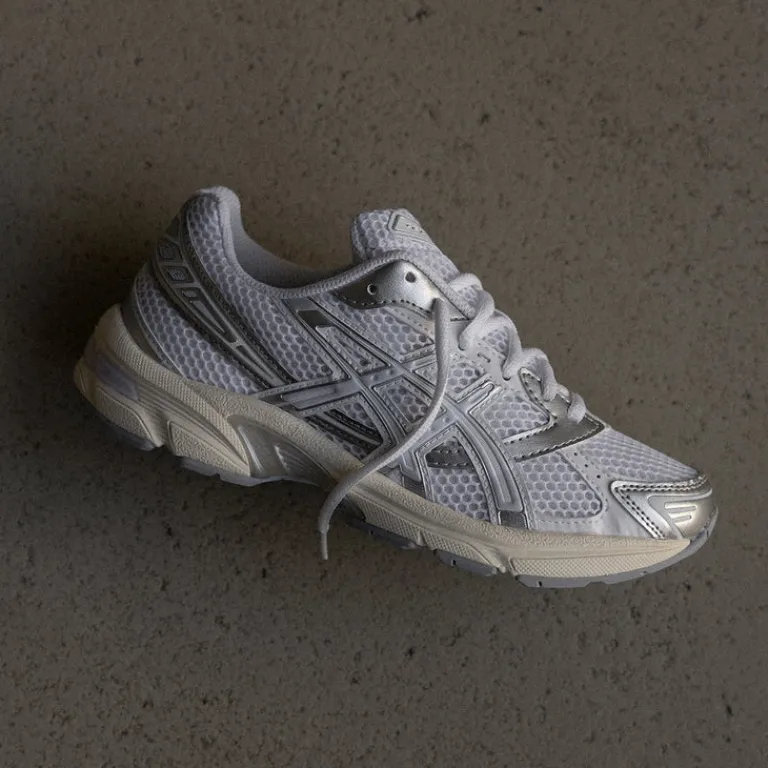 Weiße Sneaker|Retro Runner*Asics GEL-1130 White / Blue Fade