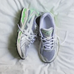 Vegane Sneaker|Weiße Sneaker*Asics GEL-Kayano 14 White / Menthol