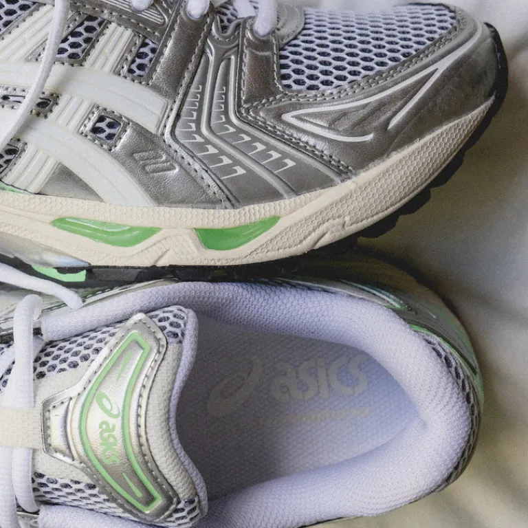 Vegane Sneaker|Weiße Sneaker*Asics GEL-Kayano 14 White / Menthol