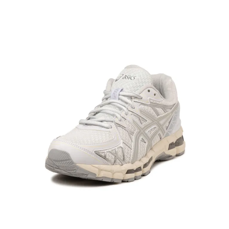 Vegane Sneaker|Weiße Sneaker*Asics GEL-Kayano 20 White / Pure Silver