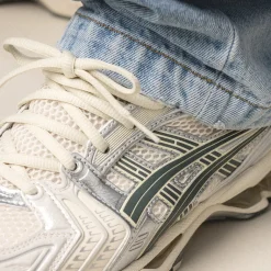 Vegane Sneaker|Retro Runner*Asics GEL-Kayano 14 Birch / Dark Pewter