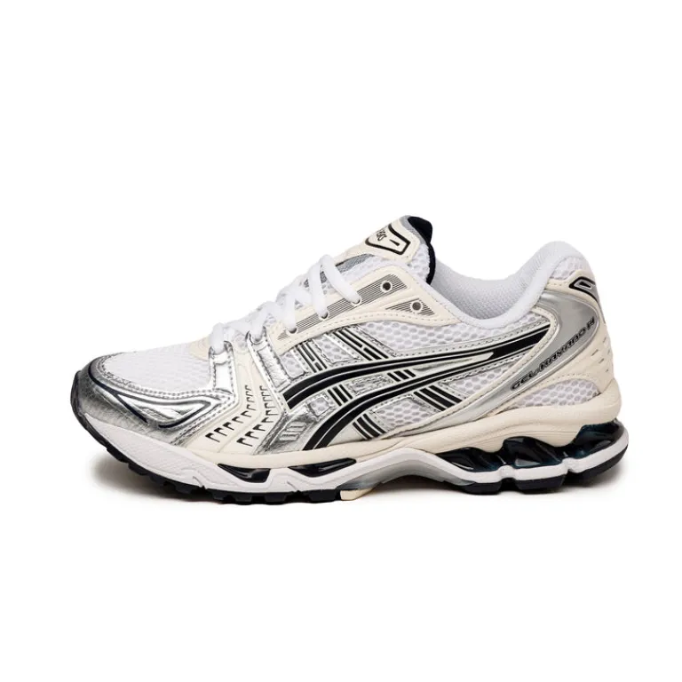 Vegane Sneaker|Weiße Sneaker*Asics GEL-Kayano 14 White / Midnight