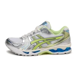 Vegane Sneaker|Weiße Sneaker*Asics GEL-Kayano 14 White / Lime Green