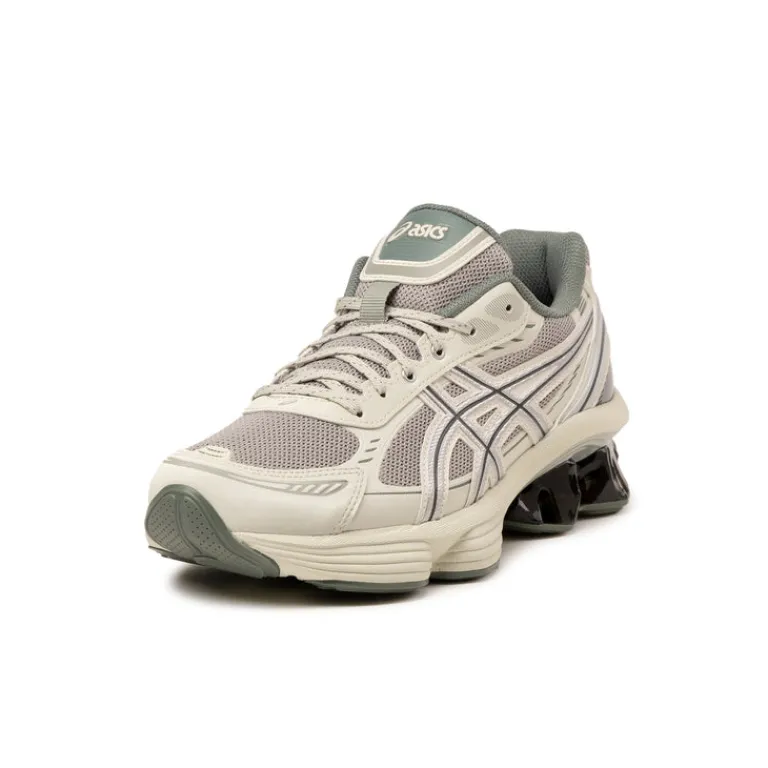 Vegane Sneaker|Retro Runner*Asics GEL-Kinetic Fluent Seal Grey / Pure Silver