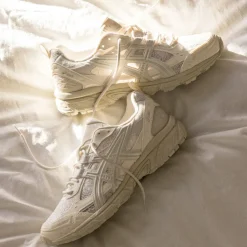 Vegane Sneaker|Outdoor Sneaker*Asics GEL-Nunobiki Cream / Pure Silver