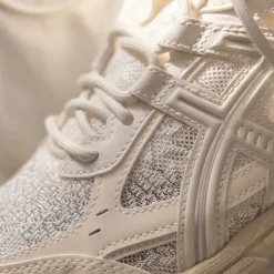 Vegane Sneaker|Outdoor Sneaker*Asics GEL-Nunobiki Cream / Pure Silver