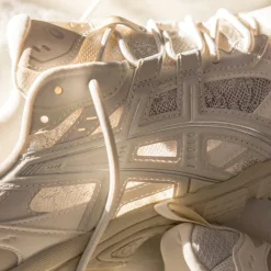 Vegane Sneaker|Outdoor Sneaker*Asics GEL-Nunobiki Cream / Pure Silver