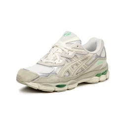 Leder Sneaker|Retro Runner*Asics GEL-NYC Cream / Fossil