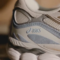 Leder Sneaker|Retro Runner*Asics GEL-NYC Cream / Cloud Grey