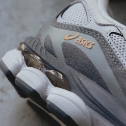 Leder Sneaker|Retro Runner*Asics GEL-NYC Cloud Grey / Cement Grey