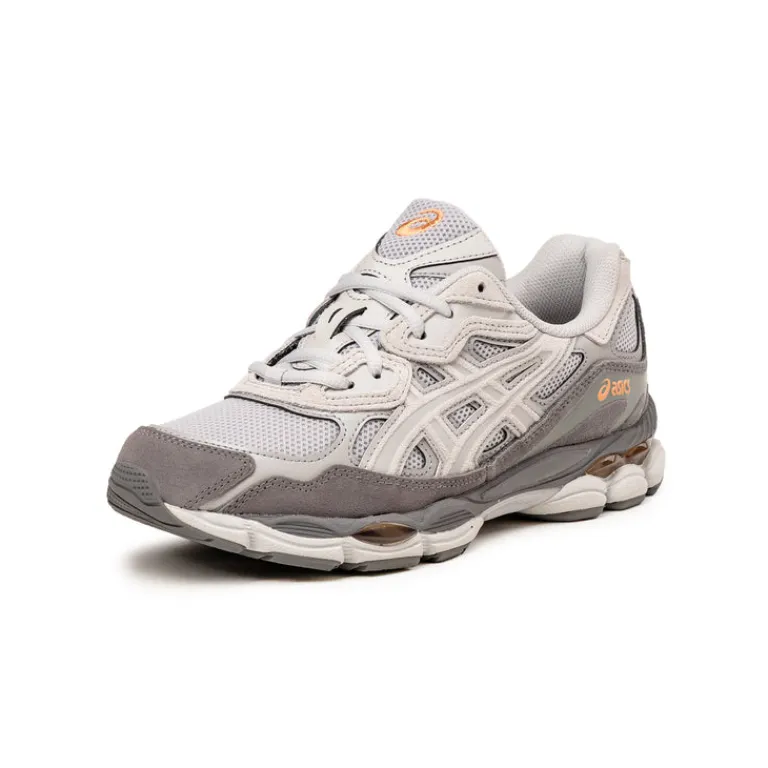 Leder Sneaker|Retro Runner*Asics GEL-NYC Cloud Grey / Cement Grey