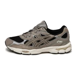 Leder Sneaker|Retro Runner*Asics GEL-NYC Black / Greige