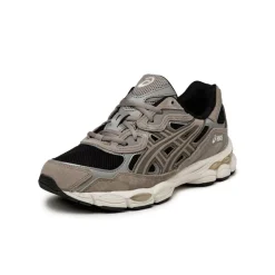 Leder Sneaker|Retro Runner*Asics GEL-NYC Black / Greige