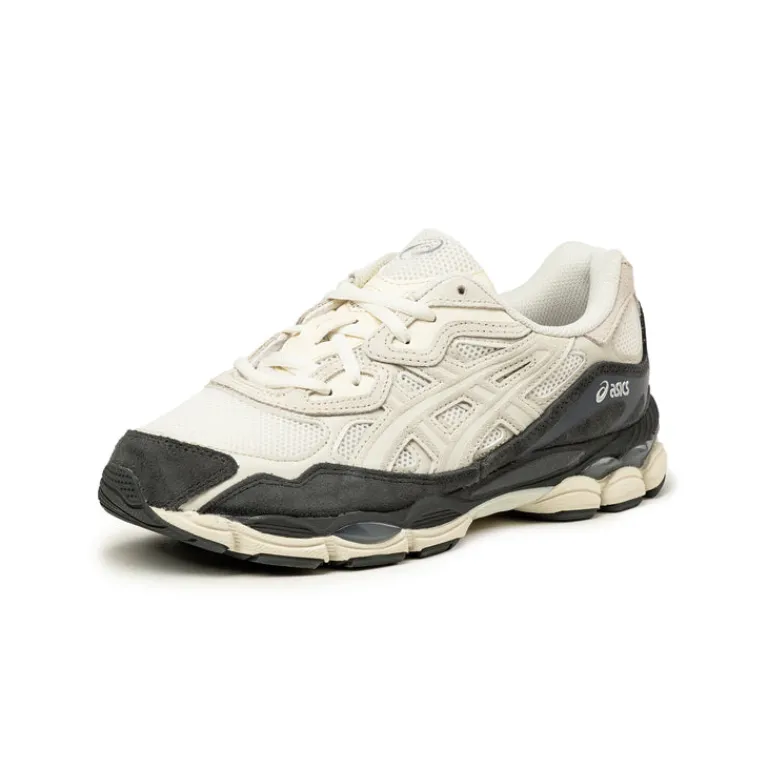 Leder Sneaker|Weiße Sneaker*Asics GEL-NYC White / Smoke Grey
