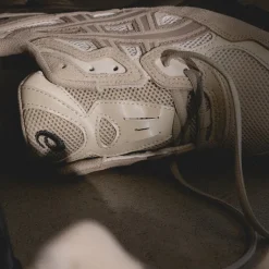Leder Sneaker|Retro Runner*Asics GEL-NYC Cream / Putty