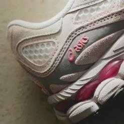 Leder Sneaker|Retro Runner*Asics GEL-NYC Cream / Moonrock
