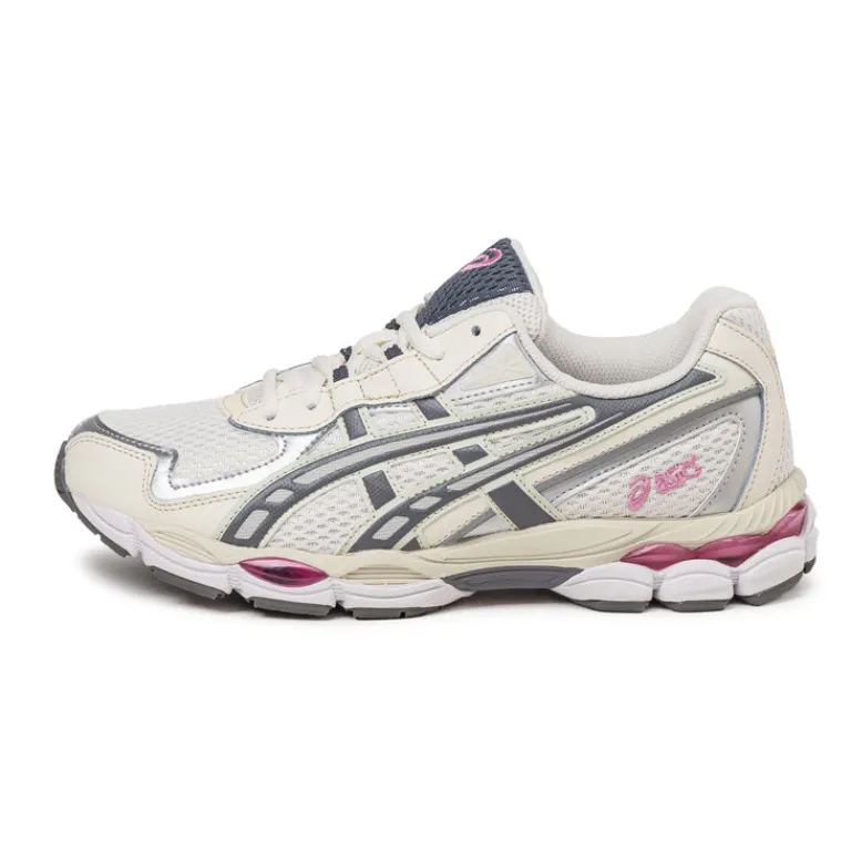 Leder Sneaker|Retro Runner*Asics GEL-NYC 2055 Cream / Carbon