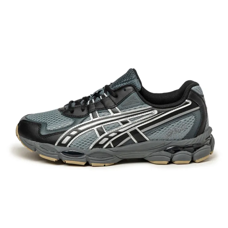 Leder Sneaker|Retro Runner*Asics GEL-NYC 2055 Clay Grey / Black