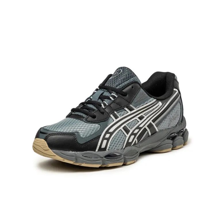 Leder Sneaker|Retro Runner*Asics GEL-NYC 2055 Clay Grey / Black